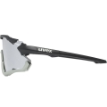 Okulary rowerowe Uvex Sportstyle 228 czarno-szare