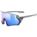 Okulary rowerowe Uvex Sportstyle 231 srebrno-czarne