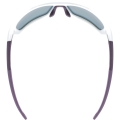 Okulary rowerowe Uvex Sportstyle 232 P biało-czarne