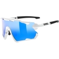 Okulary rowerowe Uvex Sportstyle 228 Set białe