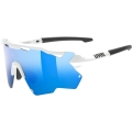 Okulary rowerowe Uvex Sportstyle 228 Set białe