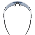 Okulary rowerowe Uvex Sportstyle 228 Set białe
