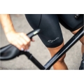 Spodenki rowerowe damskie z szelkami Rogelli Core czarne