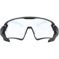 Okulary rowerowe Uvex Sportstyle 231 V Set czarno-czerwone