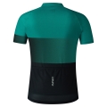 Koszulka rowerowa Shimano Team zielono-czarna