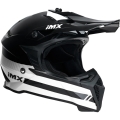 Kask cross IMX FMX-02 czarno-biały