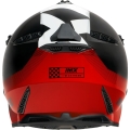 Kask cross IMX FMX-02 czarno-czerwony