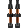 Wentyle WTB TCS Aluminium Tubeless pomarańczowe