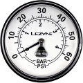 Manometr Lezyne do pompki podłogowej 60psi