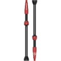 Zestaw wentyli tubeless Lezyne CNC czerwony