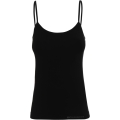 Koszulka na ramiączkach Brubeck Camsiole Comfort Cotton czarna