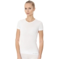 Koszulka damska Brubeck Comfort Cotton biała
