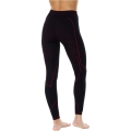 Spodnie motocyklowe damskie Brubeck Cooler czarno-amarantowe - S