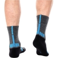 Skarpetki Brubeck Trekking Light grafitowo-niebieskie - 42-44