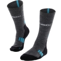 Skarpetki damskie Brubeck Trekking Light grafitowo-turkusowe - 36-38