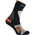 Skarpetki Brubeck Junior Ski Force czarno-pomarańczowy - 30-32