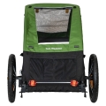 Przyczepka dla psa Burley Tail Wagon zielono-czarna