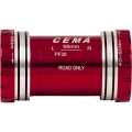 Suport rowerowy CEMA PF30 Interlock ceramiczny SRAM GXP czerwony