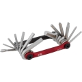 Multitool Crank Brothers M13 czarno-czerwony