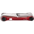 Multitool Crank Brothers M13 czarno-czerwony