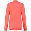 Kurtka rowerowa damska Rogelli Core Rain koralowa - XS