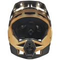 Kask rowerowy Fullface 7iDP Project 23 ABS czarno-złoty