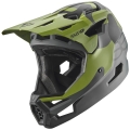 Kask rowerowy Fullface 7iDP Project 23 ABS szaro-zielony - S