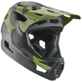 Kask rowerowy Fullface 7iDP Project 23 ABS szaro-zielony