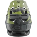 Kask rowerowy Fullface 7iDP Project 23 ABS szaro-zielony