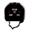 Kask rowerowy orzech Fuse Protection Alpha czarno-różowy