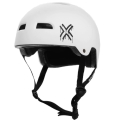 Kask rowerowy orzech Fuse Protection Alpha biało-czarny