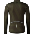 Koszulka rowerowa z długim rękawem Shimano Vertex khaki