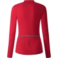 Bluza rowerowa damska Shimano Kaede Thermal czerwona