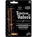 Zestaw wentyli Peatys x Chris King tubeless pomarańczowe
