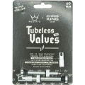 Zestaw wentyli Peatys x Chris King tubeless srebrne