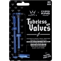 Zestaw wentyli Peatys x Chris King tubeless turkusowe
