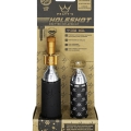 Pompka na naboje CO2 Peatys Holeshot Inflator pomarańczowa