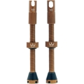 Zestaw wentyli Peatys x Chris King tubeless brązowe