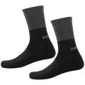 Skarpetki Shimano Wool wysokie czarno-szare