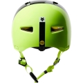 Kask rowerowy orzech Fox Flight Pro Prpus czarno-zielony