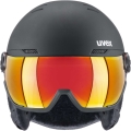 Kask narciarski Uvex Wanted Visor czarny