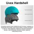 Kask narciarski Uvex HLMT 600 Visor Vario czarny
