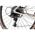 Rower gravel Cannondale Topstone Carbon Apex beżowo-bordowy