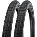 Komplet opon i dętek Schwalbe Marathon Plus Tour 28 Smart Dualguard Reflex AV19