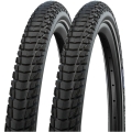 Komplet opon i dętek Schwalbe Marathon Plus Tour 28 Smartguard Reflex SV17