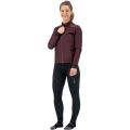 Bluza rowerowa damska Rogelli Pesara bordowa