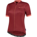 Koszulka rowerowa damska Rogelli Essential bordowa - S