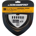 Zestaw linek i pancerzy hamulca Jagwire Universal Sport srebrny carbonowy