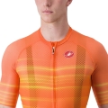 Koszulka rowerowa Castelli Climbers 3.0 SL2 pomarańczowa