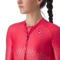Koszulka rowerowa damska Castelli Aero Pro W czerwona